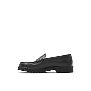 PENNY BLACK ブルゾン Amazon.com | School Issue Men's Penny Loafer, Black, 9